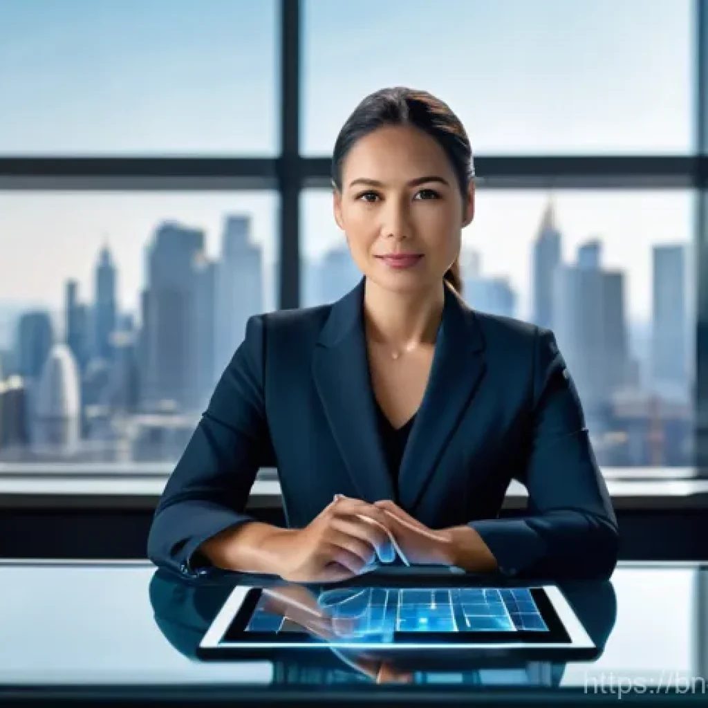변호사 자격증의 가치와 활용법 - **Prompt: The Tech-Savvy Corporate Lawyer**
    A professional, confident female lawyer in her late ...
